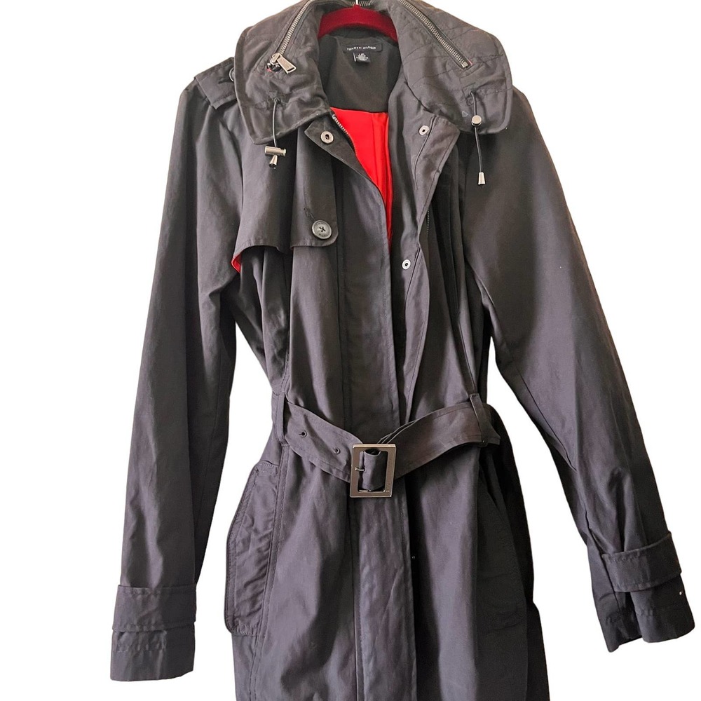 Tommy Hilfiger Womens Large Trench coat